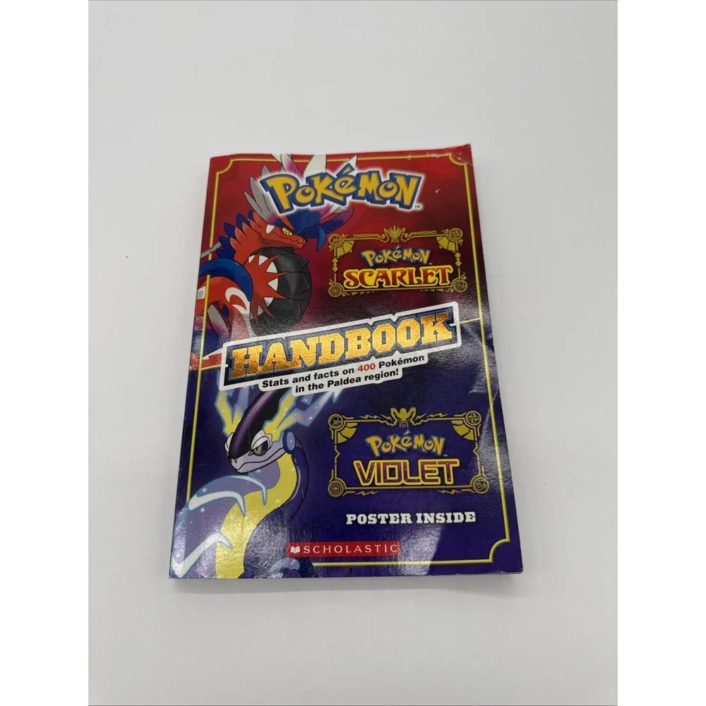 Pokemon: Scarlet &‎ Violet Handbook by Scholastic (English) Paperback Book